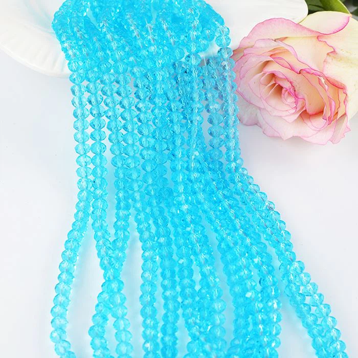 Rondelle glaspärlor